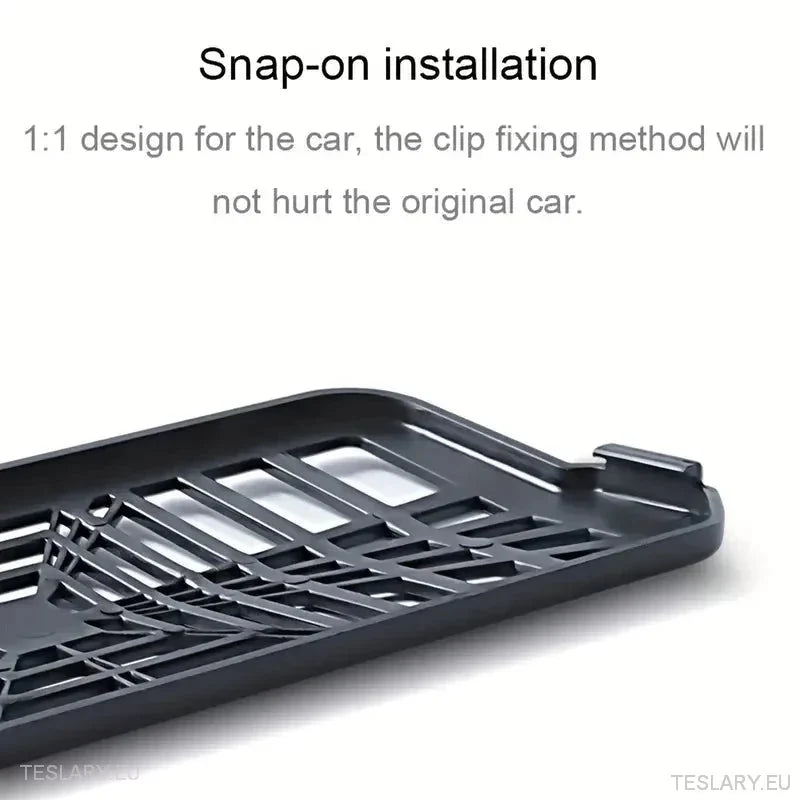 Tesla 3 Highland Under Seat Air Outlet Cover Plaid Style ( 2 Pieces )