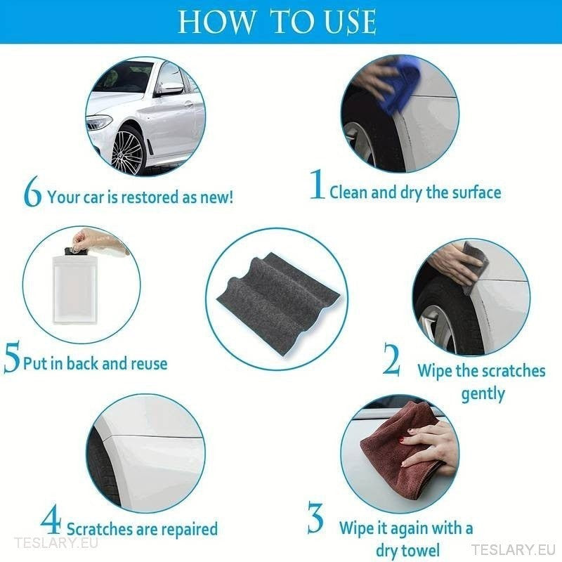 Nano Technology Scratch Repair Cloth