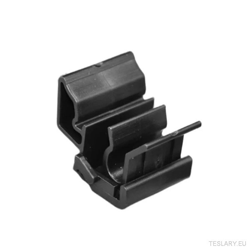 4pcs Durable Plastic Buckles for Tesla for Model Y / 3 Front Trunk, Luggage Storage Box Fixing Bracket, OE 1472872-00-B (for Model Y) 1472872-00-C (Model 3), Black, Matching Buckle