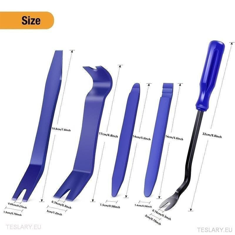 5 Piece Trim Tool Kit for your Tesla or other EV