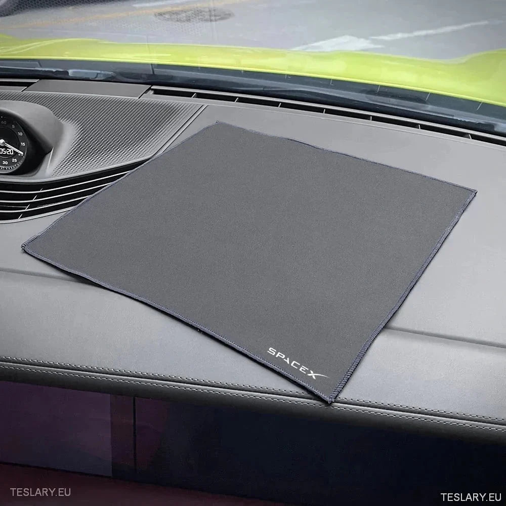 Microfibre Towel with Tesla Model Logo