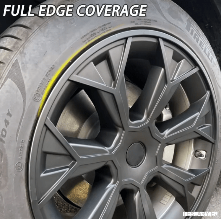 TESLA MODEL Y 19" UNIQUE S4 FULL COVER WHEEL HUBS