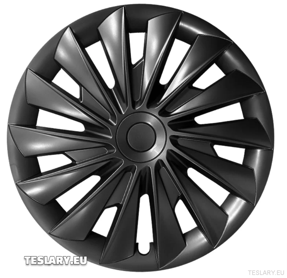 Tesla Model 3+ Highland 18" Blade Style Wheel Covers - Matte Black