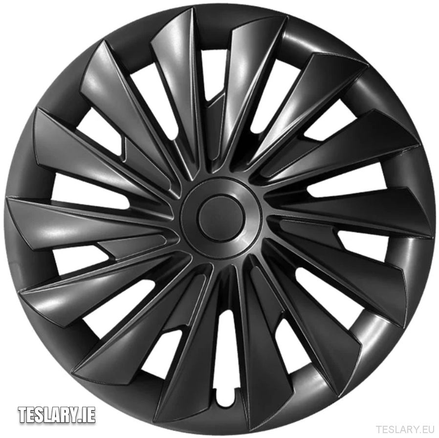 Tesla Model 3+ Highland 18" Blade Style Wheel Covers - Matte Black