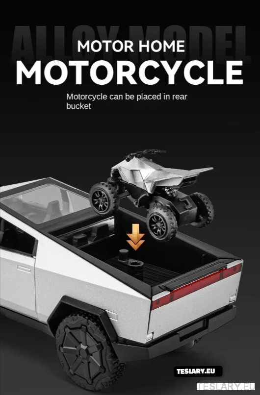 TESLA Cybertruck, Camping RVs,and Off-Road Vehicle 1:32 Scale Model