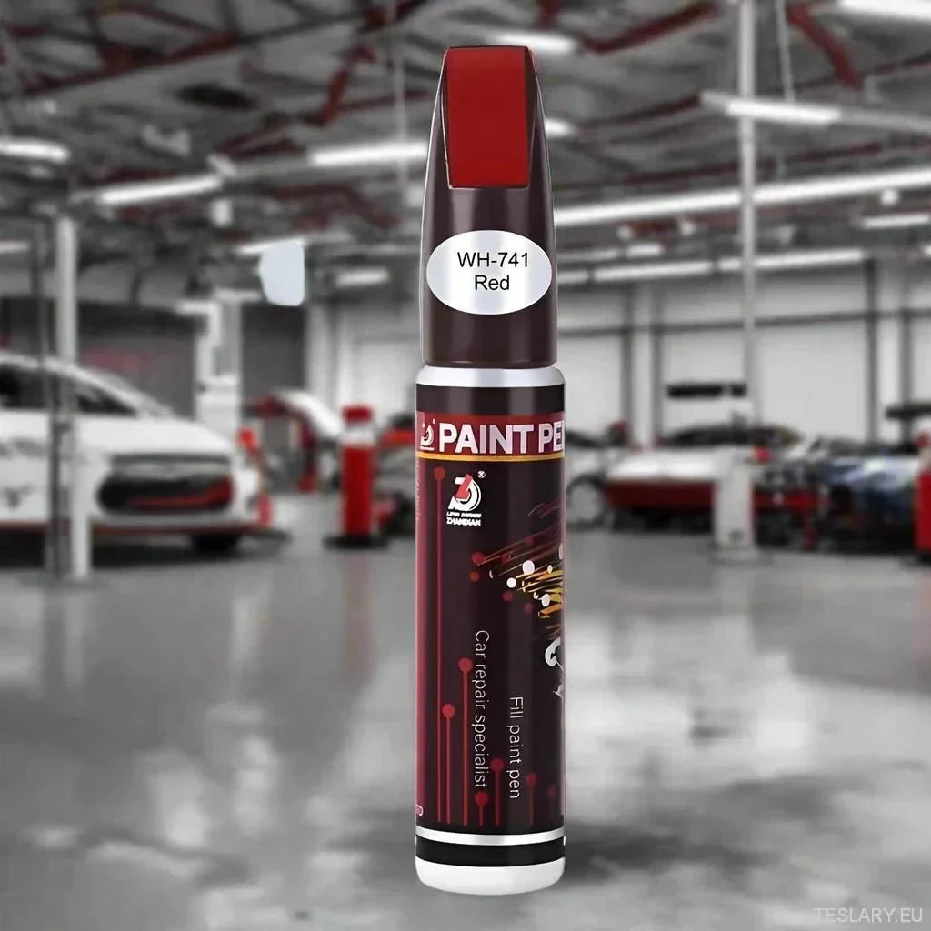 Car Touch Up Paint Pen with Brush - TESLARY Tesla Shop Accessories Europe Nederlands Ireland Deutschland Espana Alicante France Italia