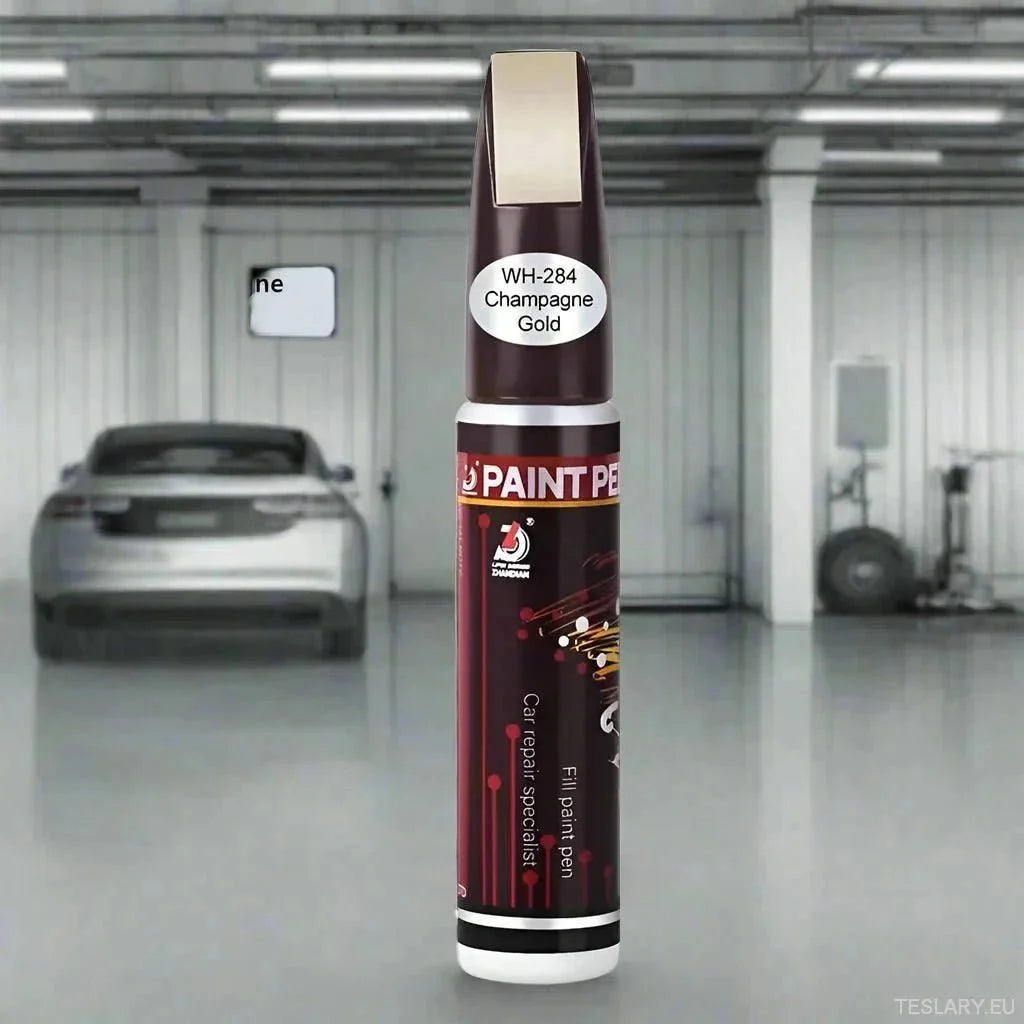 Car Touch Up Paint Pen with Brush - TESLARY Tesla Shop Accessories Europe Nederlands Ireland Deutschland Espana Alicante France Italia