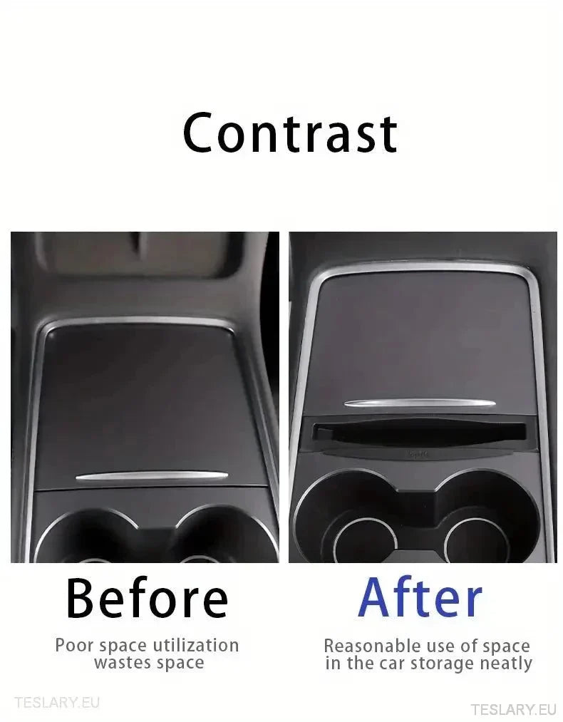 Centre Console Organiser & Phone Holder for Tesla Model 3 / Y