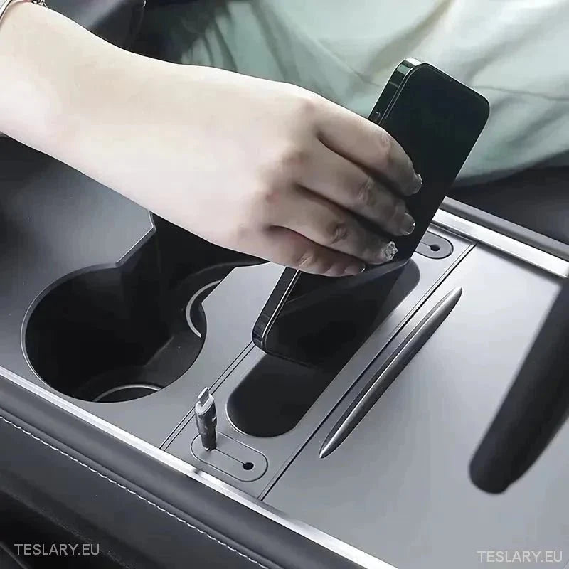 Centre Console Organiser Tesla 3/Y - TESLARY Tesla Shop Accessories Europe Nederlands Ireland Deutschland Espana Alicante France Italia