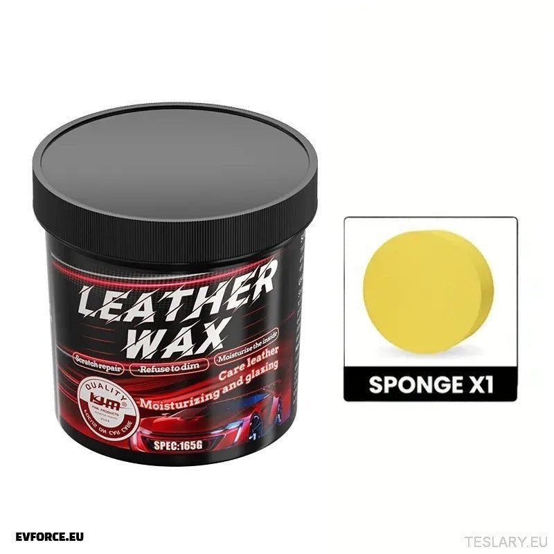 Leather Wax Protection Cream - TESLARY Tesla Shop Accessories Europe Nederlands Ireland Deutschland Espana Alicante France Italia