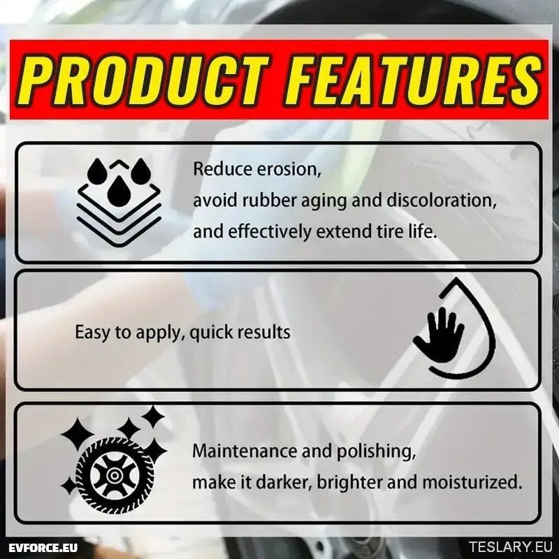 Leather Wax Protection Cream - TESLARY Tesla Shop Accessories Europe Nederlands Ireland Deutschland Espana Alicante France Italia