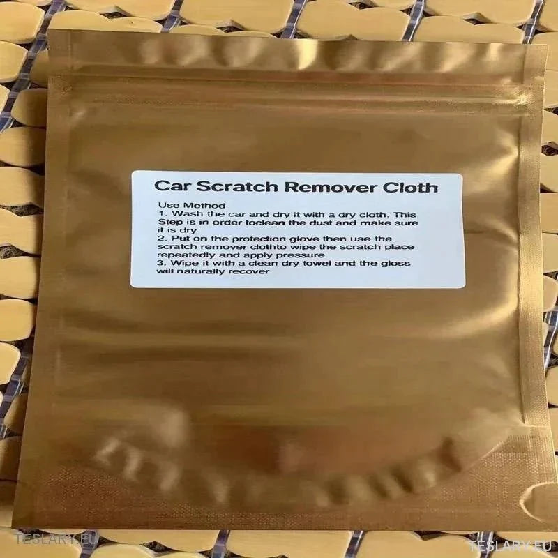 Nano Technology Scratch Repair Cloth - TESLARY Tesla Shop Accessories Europe Nederlands Ireland Deutschland Espana Alicante France Italia