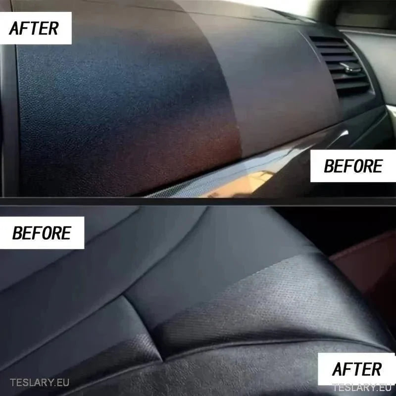 Plastic & PU Leather Renovation Cleaning Agent 100ml - TESLARY Tesla Shop Accessories Europe Nederlands Ireland Deutschland Espana Alicante France Italia