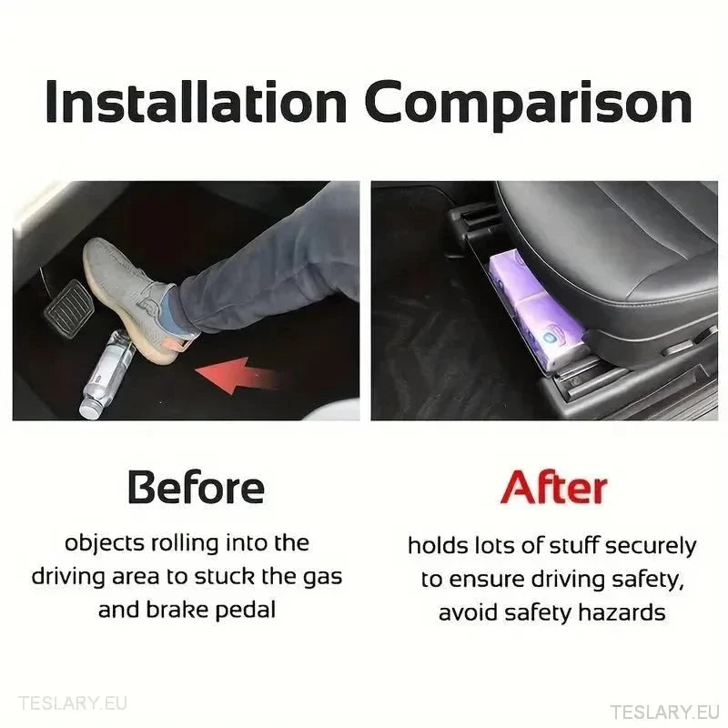 Seat Tray Organisers for Tesla Y - White or Black