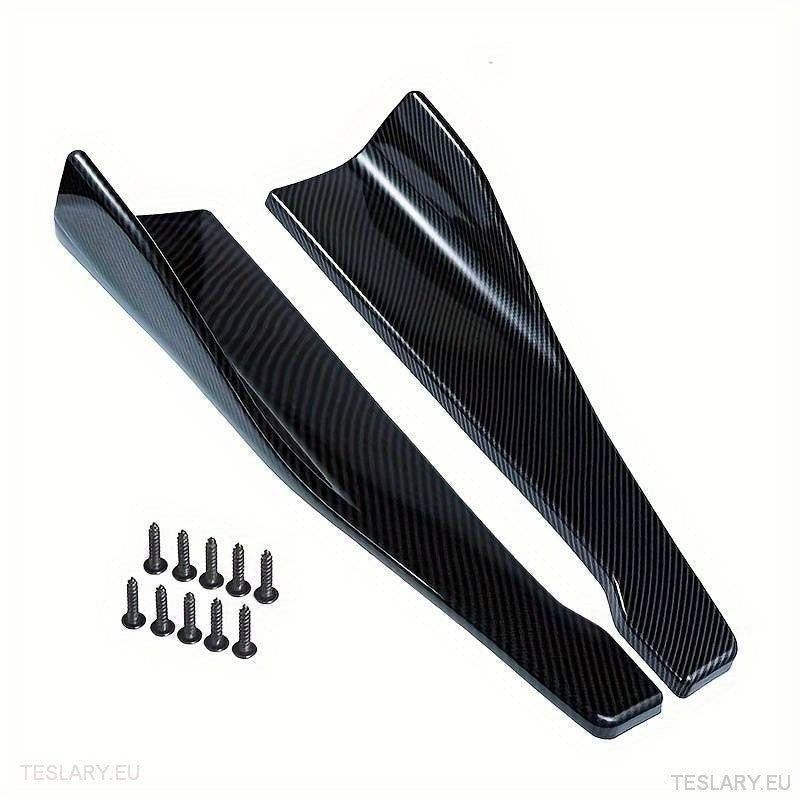 Side Skirt Carbon Fiber Body Trim ( Universal )
