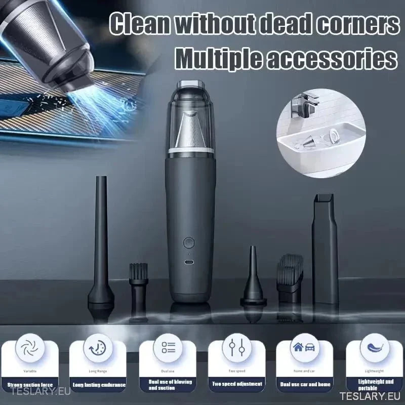 Slim & Powerful Wireless Vacuum Lithium Ion Powered