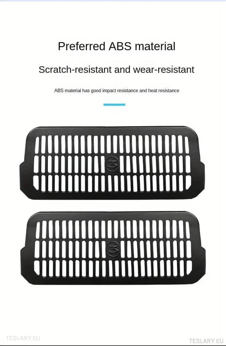 Tesla 3 / Highland Under Seat Air Outlet Cover ( 2 Pieces ) - TESLARY Tesla Shop Accessories Europe Nederlands Ireland Deutschland Espana Alicante France Italia