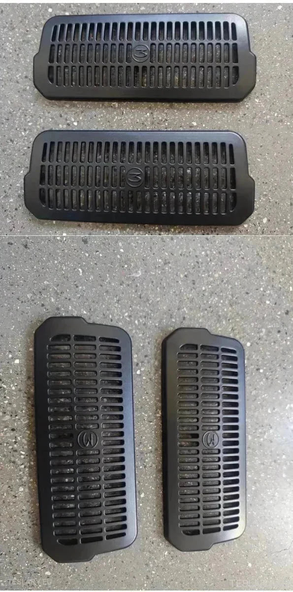 Tesla 3 / Highland Under Seat Air Outlet Cover ( 2 Pieces ) - TESLARY Tesla Shop Accessories Europe Nederlands Ireland Deutschland Espana Alicante France Italia