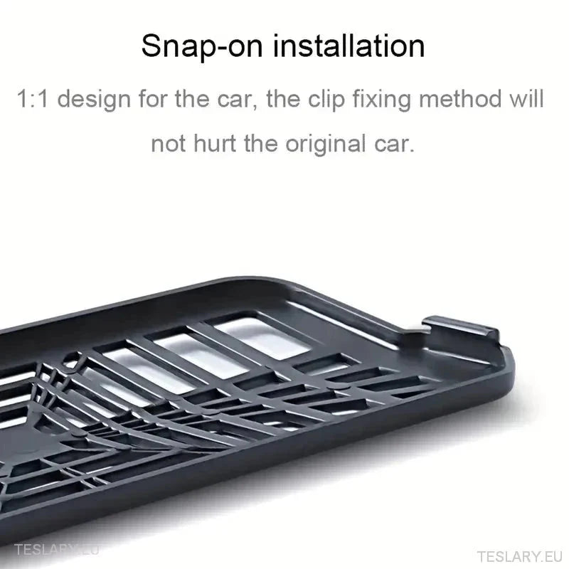 Tesla 3 Highland Under Seat Air Outlet Cover Plaid Style ( 2 Pieces ) - TESLARY Tesla Shop Accessories Europe Nederlands Ireland Deutschland Espana Alicante France Italia