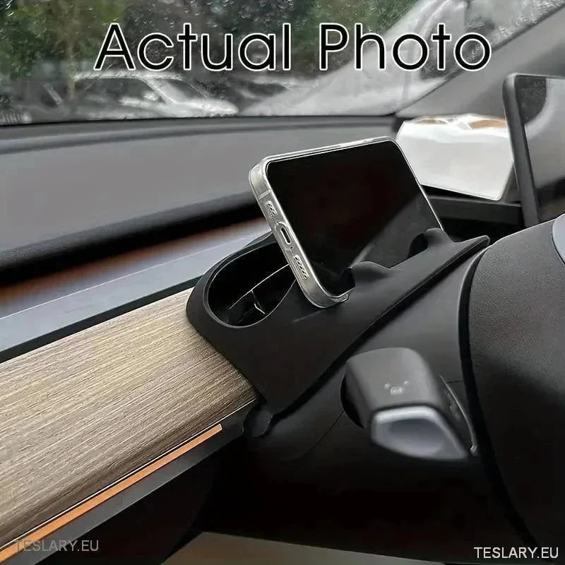 Tesla 3 / Y Phone & Dash Storage Organiser ( Steering Wheel )