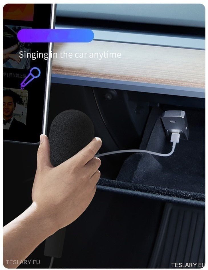 Tesla 3/Y Glove Box Docking Station ( LEFT HAND DRIVE ONLY ) - TESLARY Tesla Shop Accessories Europe Nederlands Ireland Deutschland Espana Alicante France Italia