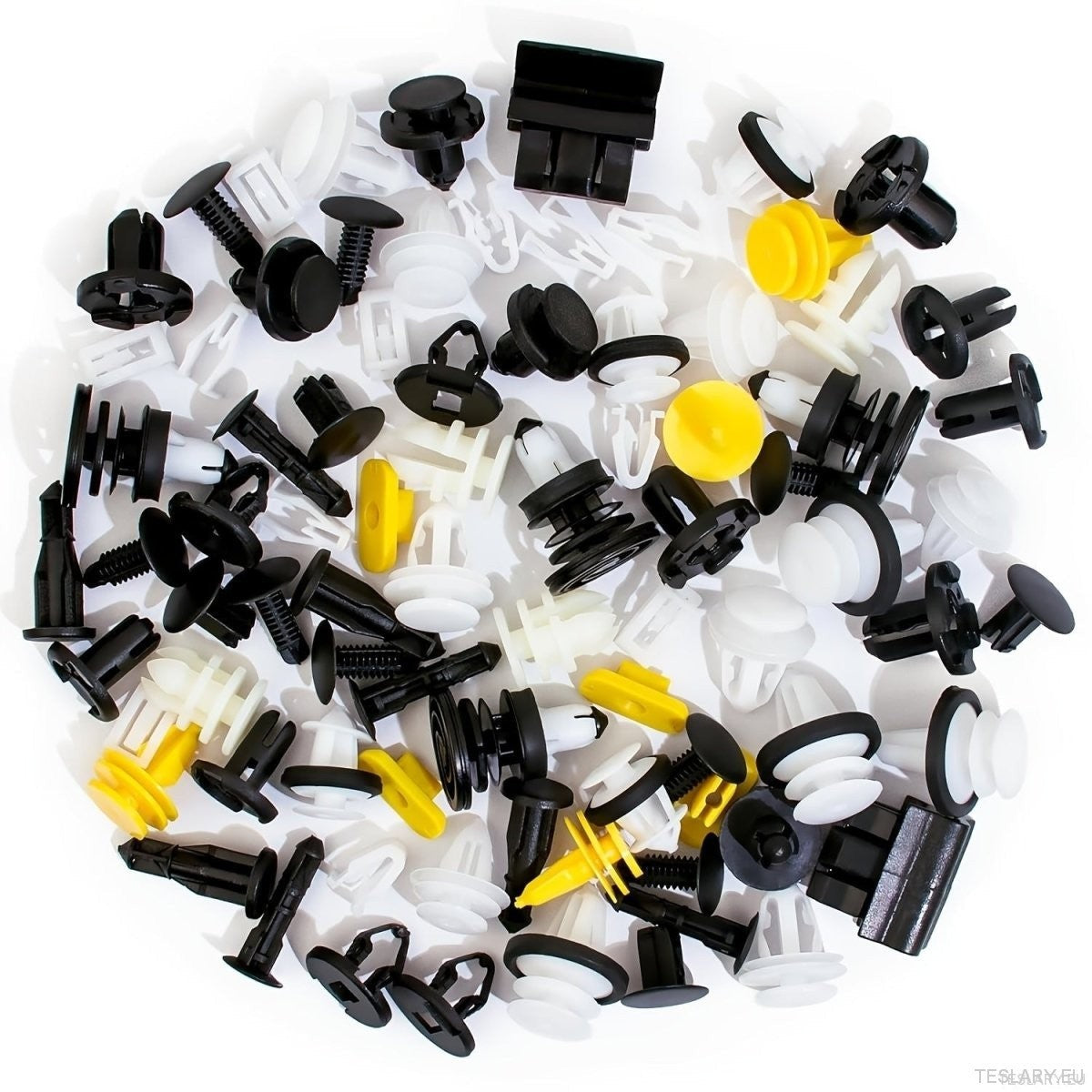 Tesla Body Internal and External Fixer Fastener Clip Pack 70 Pieces