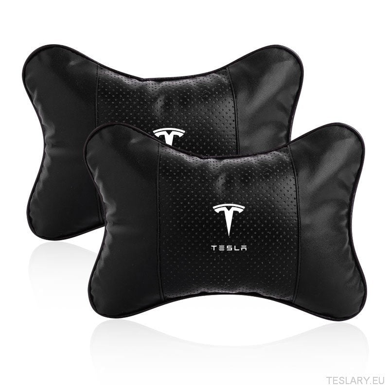 Tesla Car Seat Headrest Pillow - Premium Neck Support Cushion