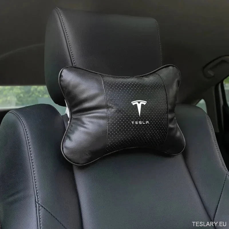 Tesla Car Seat Headrest Pillow - Premium Neck Support Cushion