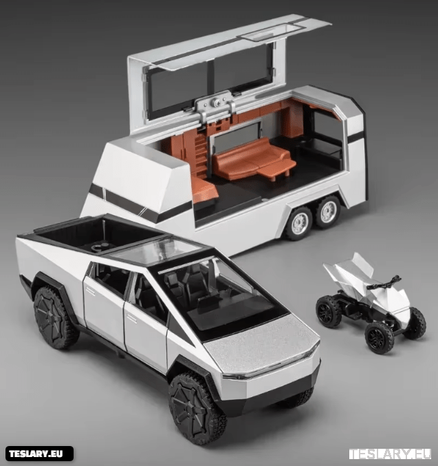 TESLA Cybertruck, Camping RVs,and Off - Road Vehicle 1:32 Scale Model - TESLARY Tesla Shop Accessories Europe Nederlands Ireland Deutschland Espana Alicante France Italia
