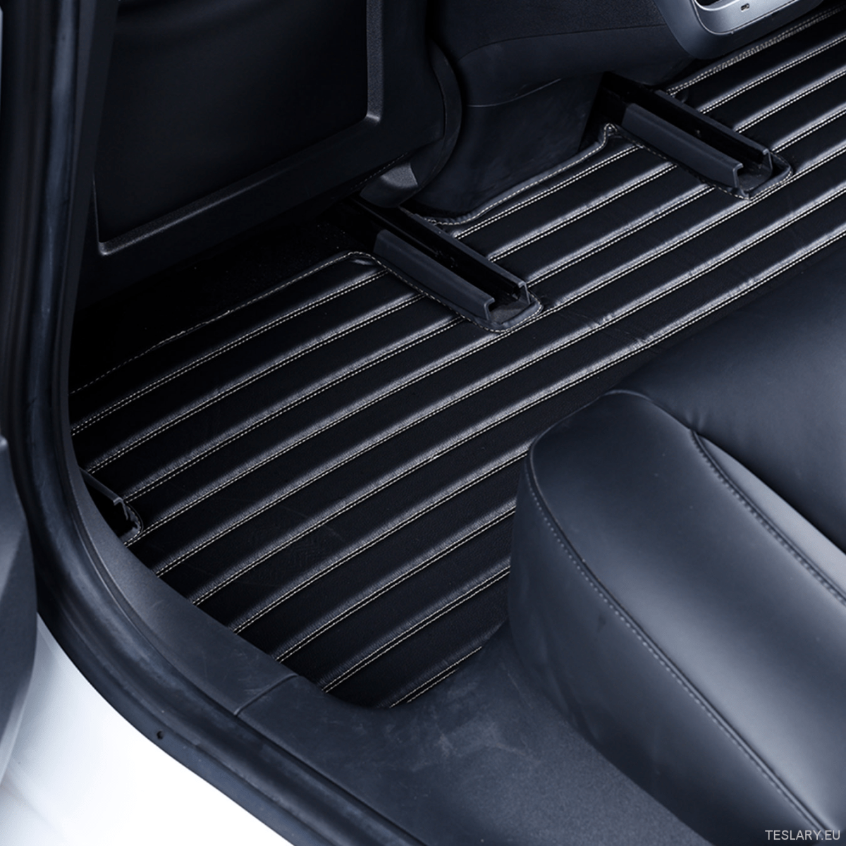 Tesla for Model Y 2019 - 2025 Luxurious PVC Full Surround Car Floor Mats - TESLARY Tesla Shop Accessories Europe Nederlands Ireland Deutschland Espana Alicante France Italia