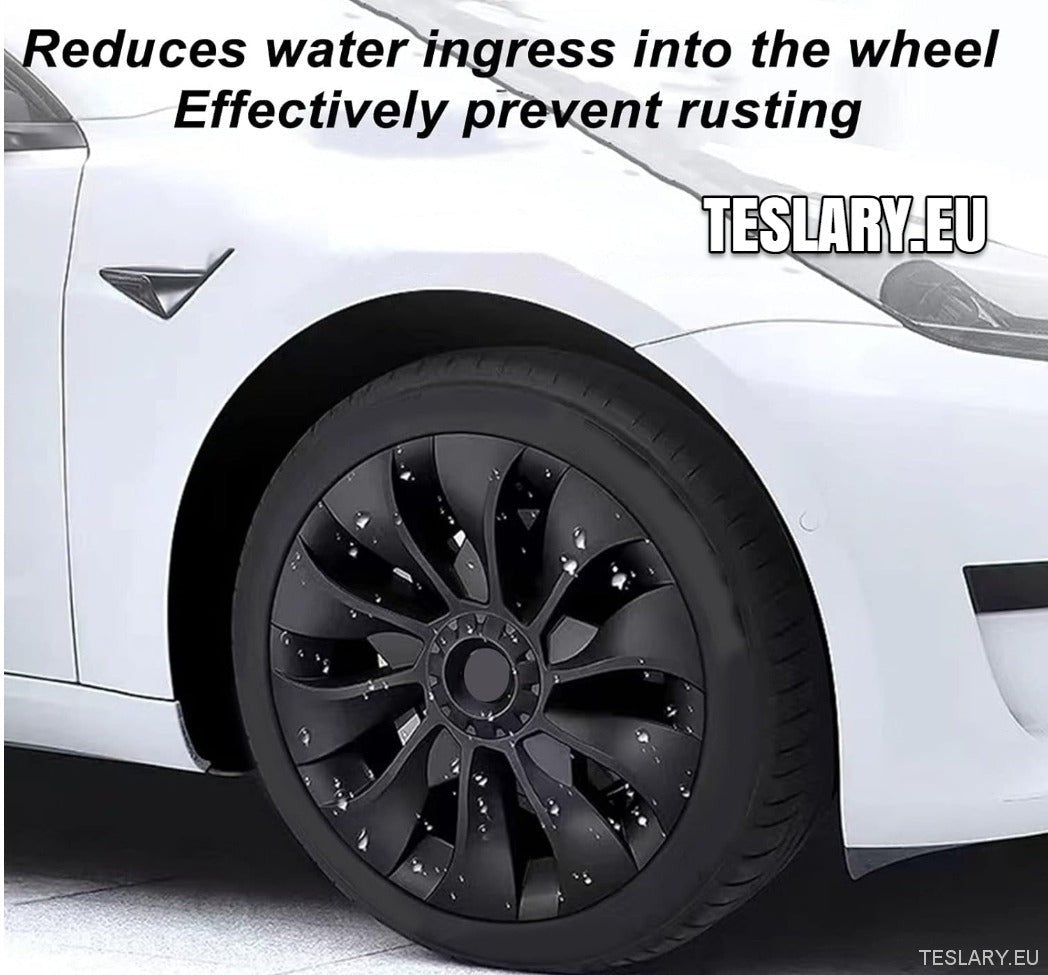 Tesla Model 3 18" UNIQUE S23 Performance - Matte Black - TESLARY Tesla Shop Accessories Europe Nederlands Ireland Deutschland Espana Alicante France Italia