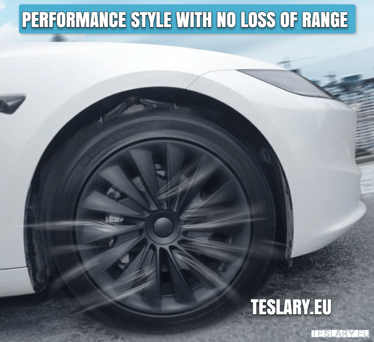 Tesla Model 3+ Highland 18" Blade Style Wheel Covers - Matte Black - TESLARY Tesla Shop Accessories Europe Nederlands Ireland Deutschland Espana Alicante France Italia