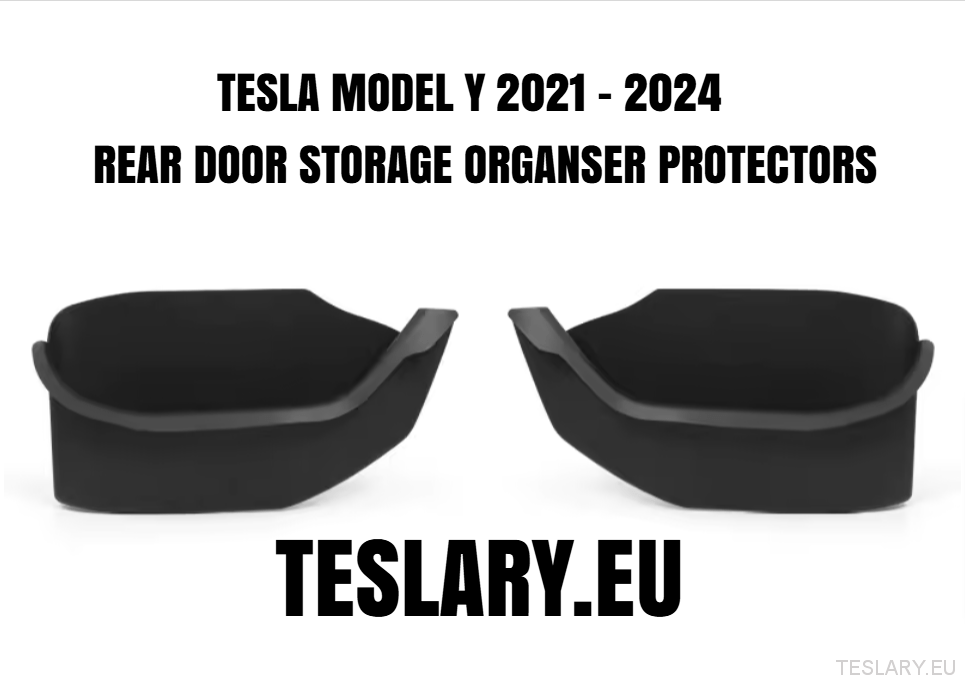 Tesla Model 3+ Highland , Model 3 & Model Y TPE Door Pocket Protectors - TESLARY Tesla Shop Accessories Europe Nederlands Ireland Deutschland Espana Alicante France Italia