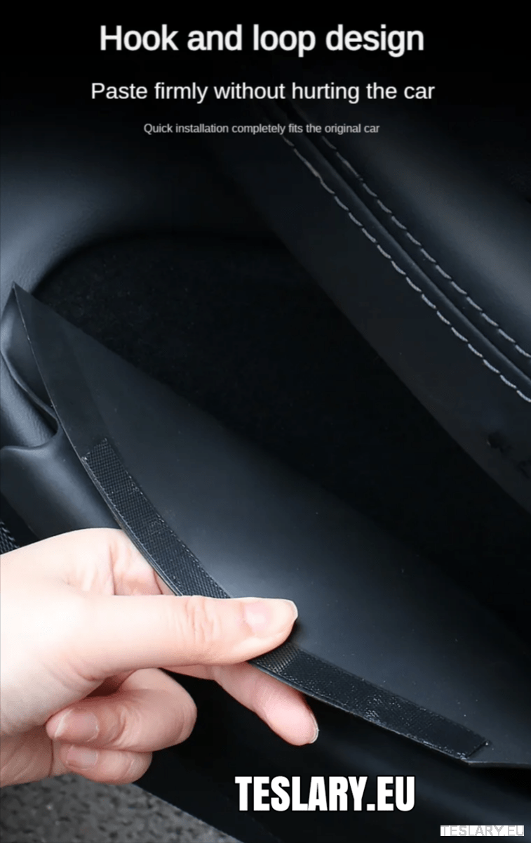 Tesla Model 3+ Highland , Model 3 & Model Y TPE Door Pocket Protectors - TESLARY Tesla Shop Accessories Europe Nederlands Ireland Deutschland Espana Alicante France Italia