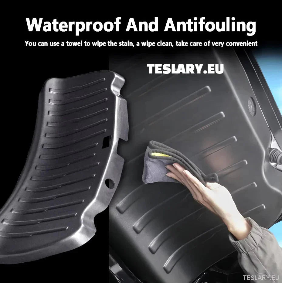 Tesla Model 3 Highland TPE Trunk Door Protector - TESLARY Tesla Shop Accessories Europe Nederlands Ireland Deutschland Espana Alicante France Italia