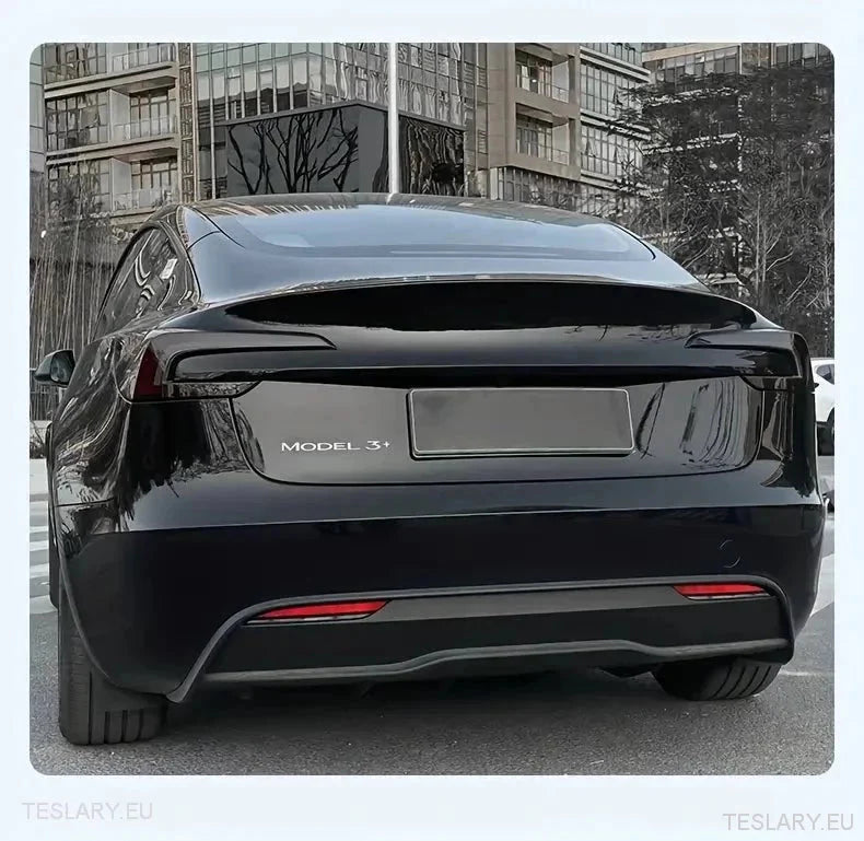 Tesla Model 3+ Long Range " + " logo SIlver - Tesla Shop Europe - TESLARY.IE Ireland - France boutique- Deutschland Geschäft- España comercio - Nederland winkel- TESLARY.IE