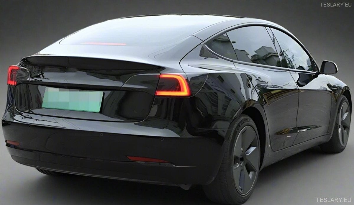 Tesla Model 3 / Y & 3+ Highland Tail Light Smoked Plastic Protective Covers - TESLARY Tesla Shop Accessories Europe Nederlands Ireland Deutschland Espana Alicante France Italia