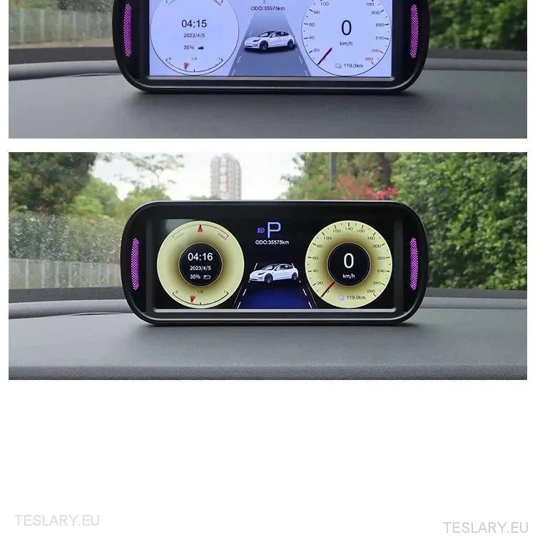 Tesla 3/Y Dash Instrument Panel 6.8" Wide IPS Panel -TESLARY.IE Tesla Shop Europe