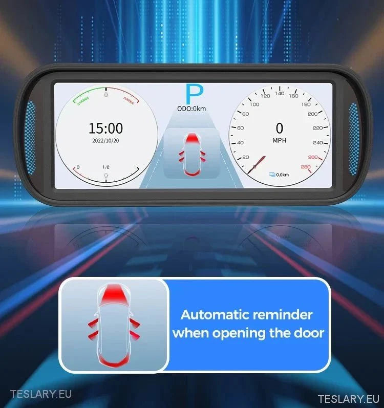 Tesla 3/Y Dash Instrument Panel 6.8" Wide IPS Panel -TESLARY.IE Tesla Shop Europe