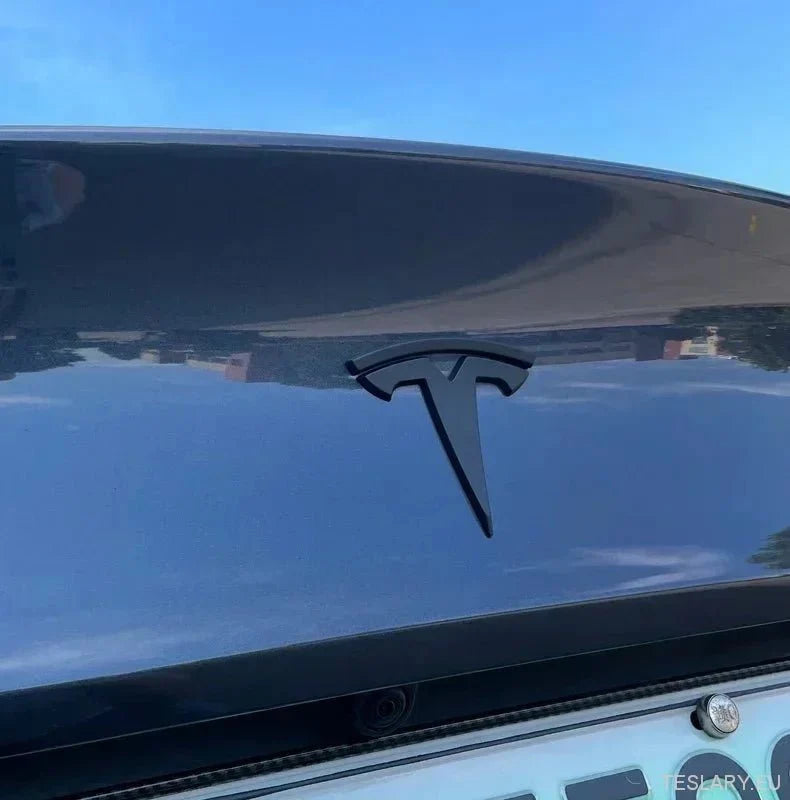 Tesla Model 3 Front , Rear & Steering Wheel Logos Kit -TESLARY.IE Tesla Shop Europe