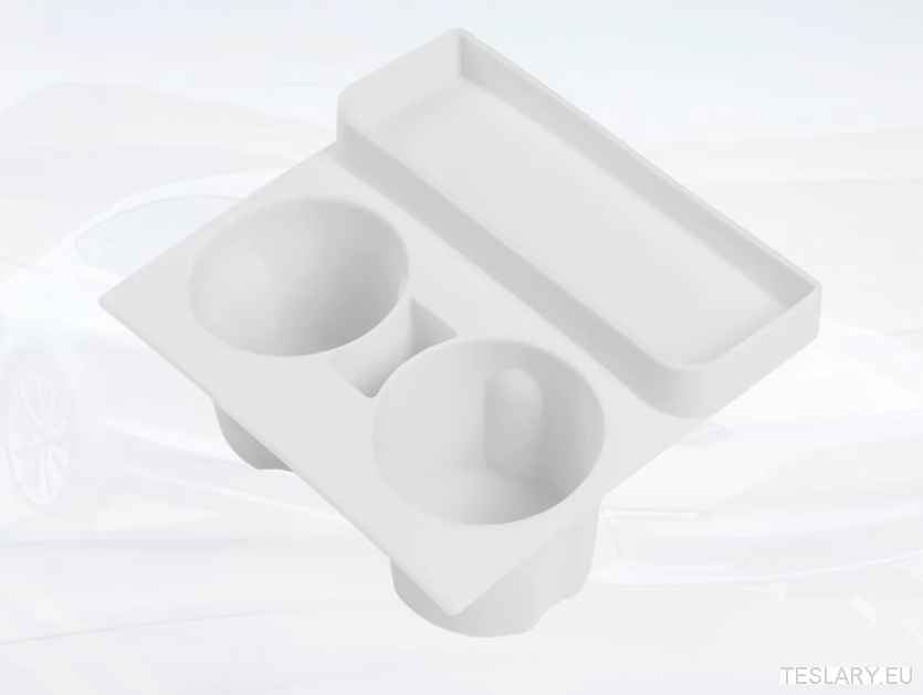 Tesla Model 3/Y Black Silicone Cup Holder & Storage - TESLARY Tesla Shop Accessories Europe Nederlands Ireland Deutschland Espana Alicante France Italia