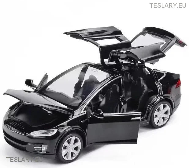 Tesla Model Model X 1:32 Unofficial Version Black , Red or White