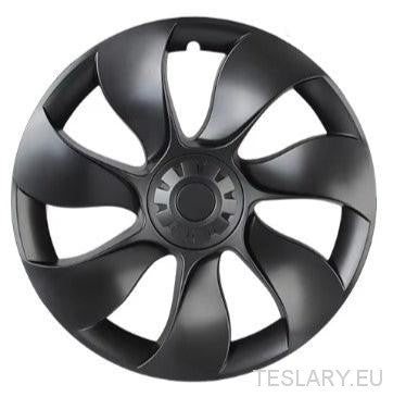 Tesla Model Y 19" Fulll Coverage Ubertine Wheel Covers - Gun Metal Grey - TESLARY Tesla Shop Accessories Europe Nederlands Ireland Deutschland Espana Alicante France Italia
