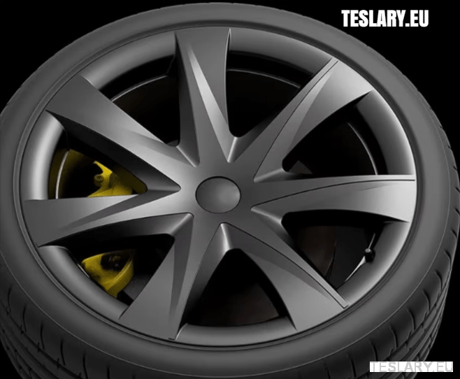 TESLA MODEL Y 19" UNIQUE S3 FULL COVER WHEEL HUBS - TESLARY Tesla Shop Accessories Europe Nederlands Ireland Deutschland Espana Alicante France Italia