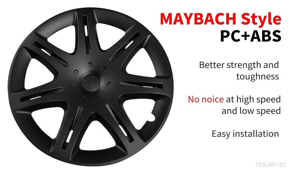 TESLA MODEL Y 19" UNIQUE S9 FULL COVER WHEEL HUBS - TESLARY Tesla Shop Accessories Europe Nederlands Ireland Deutschland Espana Alicante France Italia