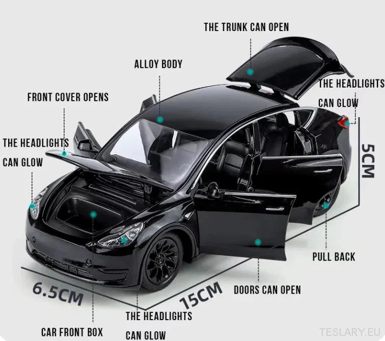 Tesla Model Y Car 1:32 Unofficial Version - TESLARY Tesla Shop Accessories Europe Nederlands Ireland Deutschland Espana Alicante France Italia
