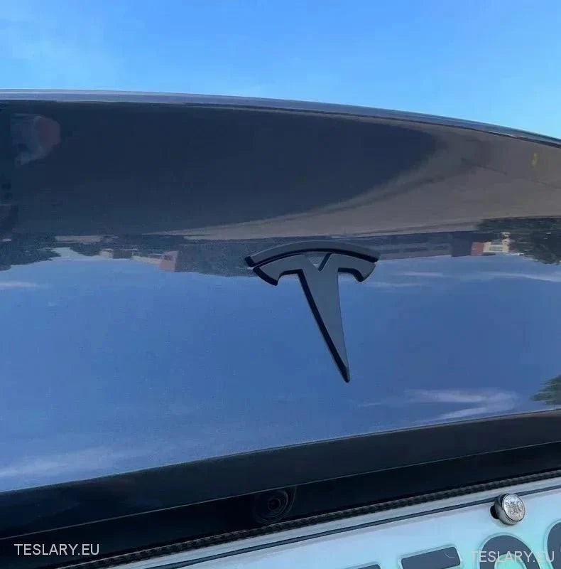Tesla Model Y Front , Rear & Steering Wheel Logos Kit - TESLARY Tesla Shop Accessories Europe Nederlands Ireland Deutschland Espana Alicante France Italia
