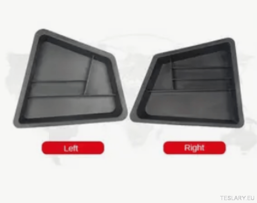 Tesla Model Y Trunk Organiser Side Pocket Storage Covers TPE - TESLARY Tesla Shop Accessories Europe Nederlands Ireland Deutschland Espana Alicante France Italia