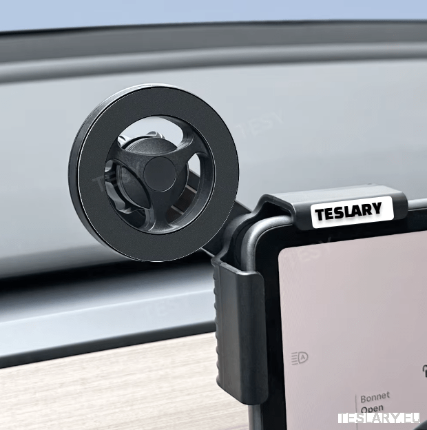 Tesla Screen Mount Phone Holder 15W Magnetic Magsafe Wireless Charger Tesla Model 3 / Model 3+ Highland / Model Y / Model Y+ Juniper - TESLARY Tesla Shop Accessories Europe Nederlands Ireland Deutschland Espana Alicante France Italia