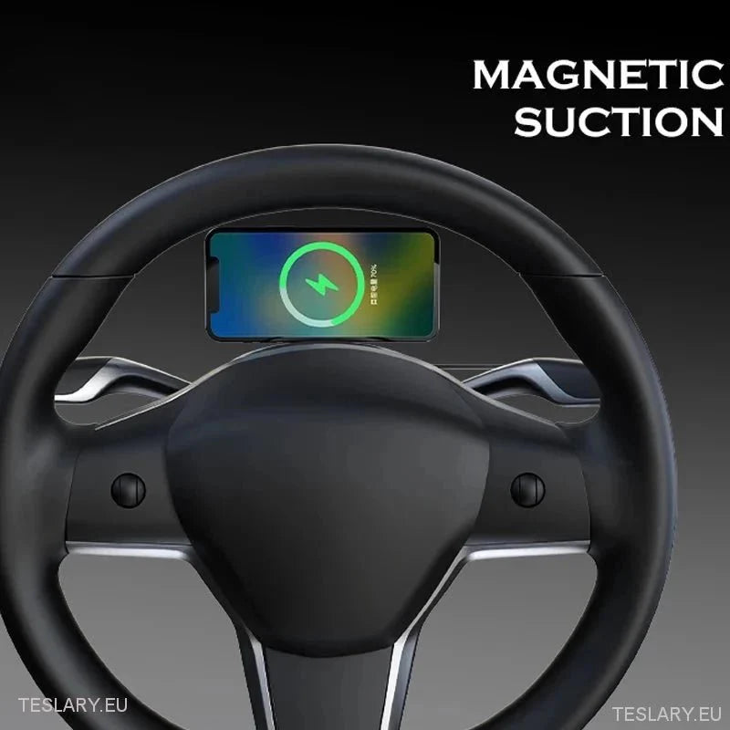 Tita Magnetic Phone Mount for Tesla Model 3 , Y and 3+ Highland - TESLARY Tesla Shop Accessories Europe Nederlands Ireland Deutschland Espana Alicante France Italia